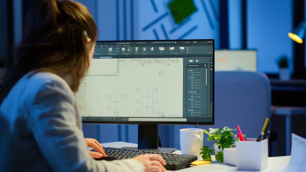 This is a person working in autodesk sofftware