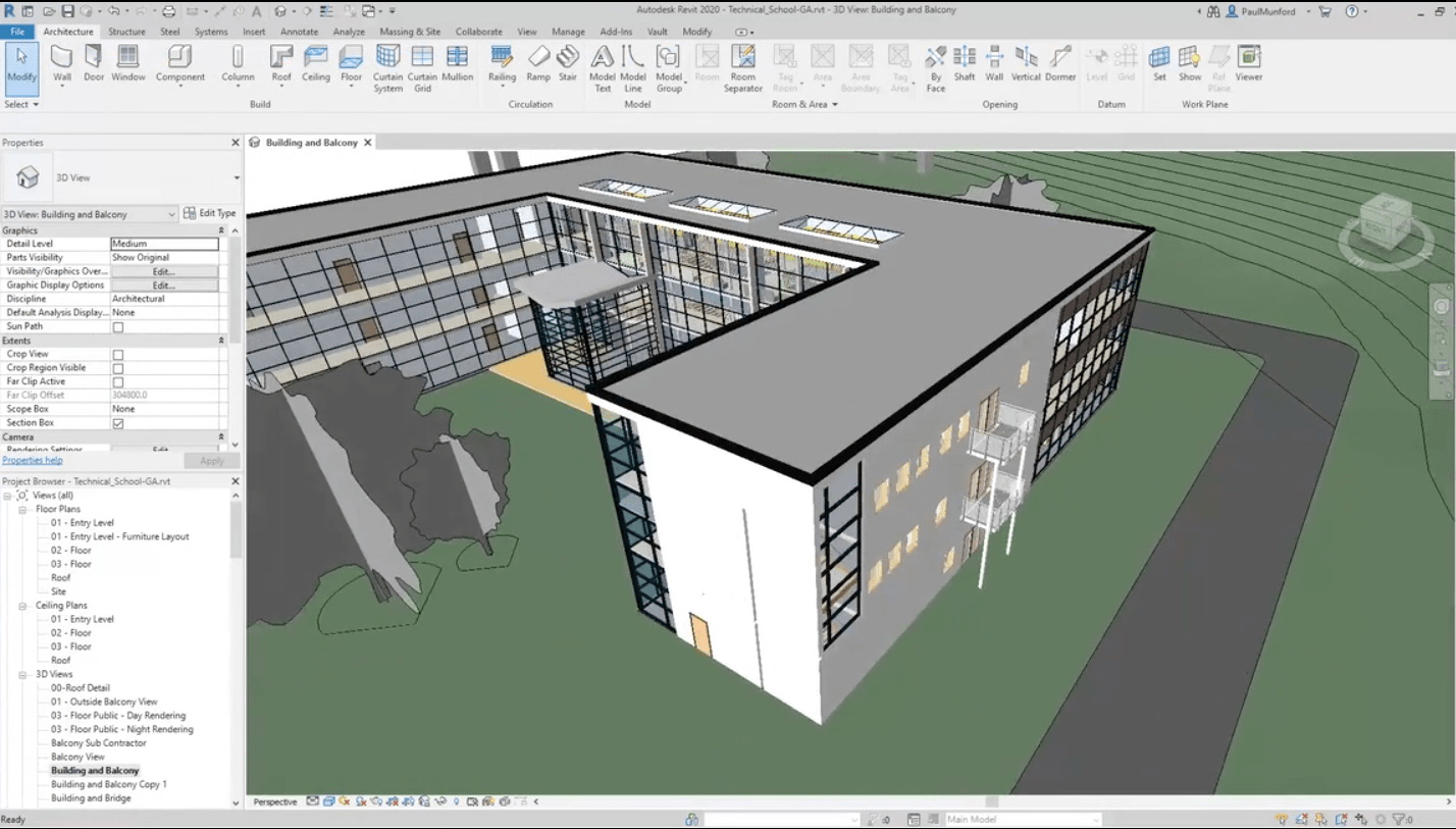 Autodesk Inventor and Revit