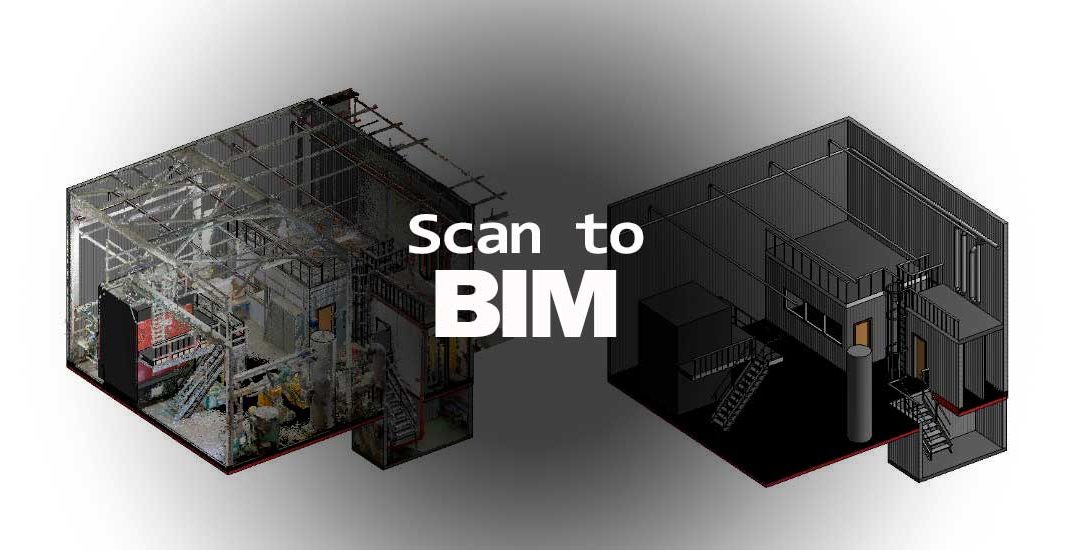 Scan to BIM for manufacturing warehouses and factories