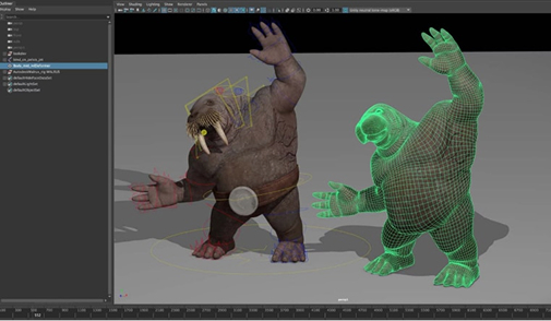 Autodesk AI character rigging
