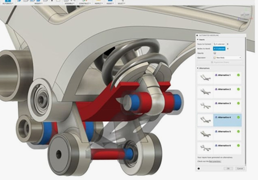 Autodesk Fusion AI-assisted simulation