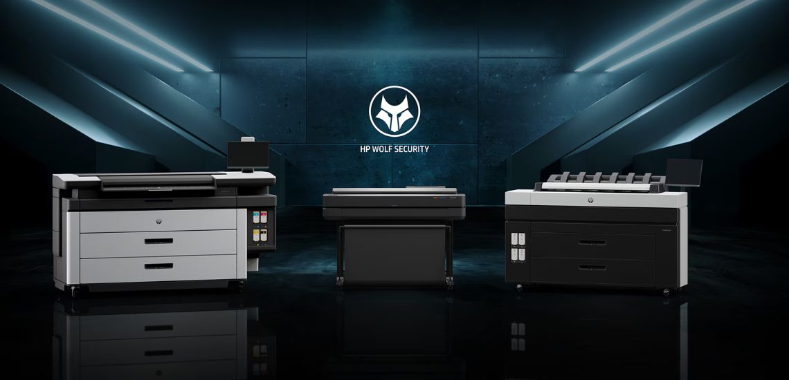 How to maintain HP plotters with advanced security for large format printing
